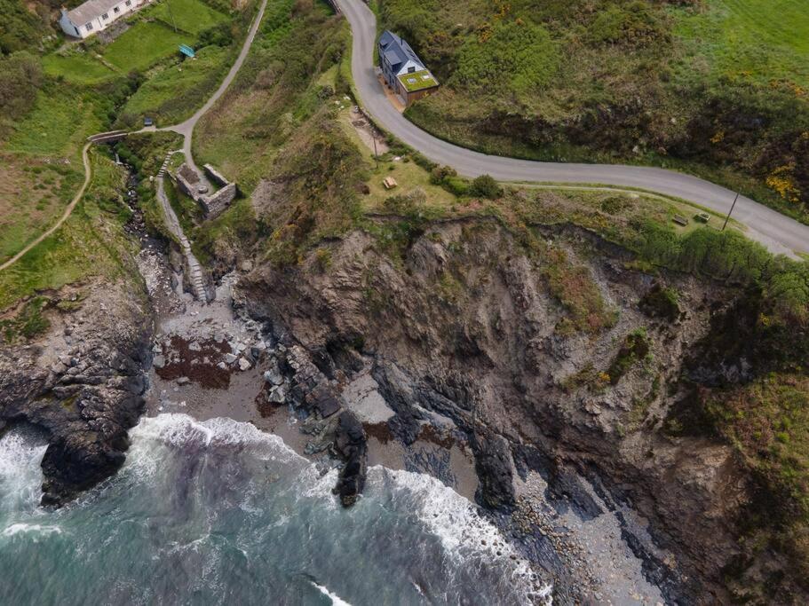 Cliff-Top Cottage On Coast Path W/Panoramic Views Trevine Ngoại thất bức ảnh