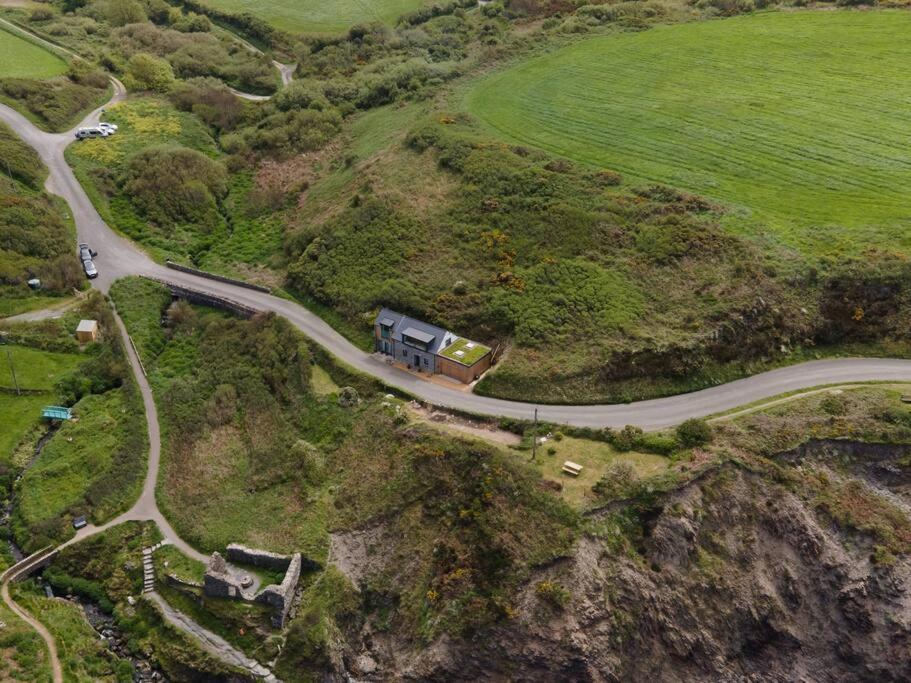 Cliff-Top Cottage On Coast Path W/Panoramic Views Trevine Ngoại thất bức ảnh